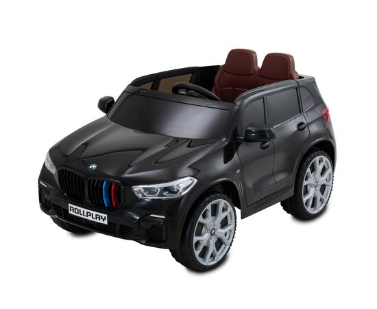 Электромобиль Rollplay BMW X5M двухместный черный (7290113213326)