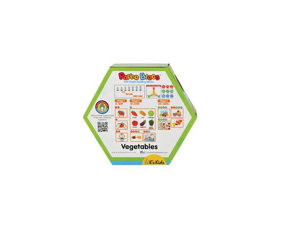Развивающая игрушка K’S KIDS Овощи (блоки) (6628972), изображение 3 Развивающая игрушка K’S KIDS Овощи (блоки) (6628972), изображение 3