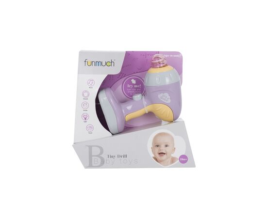 Развивающая игрушка Funmuch Дрель со светл.эффектами (6476797), изображение 2 Развивающая игрушка Funmuch Дрель со светл.эффектами (6476797), изображение 2