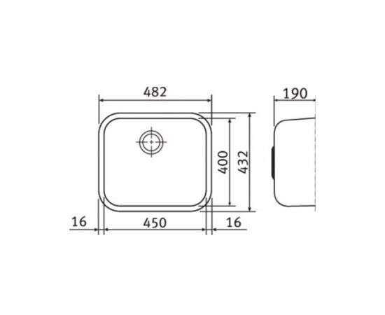 Мийка кухонна Franke Galassia GAX 110-45/122.0021.440 (122.0021.440), зображення 3 Мийка кухонна Franke Galassia GAX 110-45/122.0021.440 (122.0021.440), зображення 3