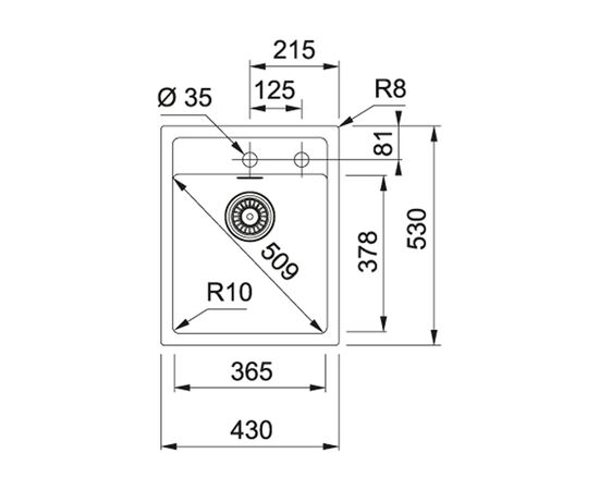 Мойка кухонная Franke Sirius SID 610-40/114.0498.001 (114.0498.001), изображение 2 Мойка кухонная Franke Sirius SID 610-40/114.0498.001 (114.0498.001), изображение 2