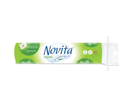 Ватные диски Novita Organic 120 шт. (4823071617245)