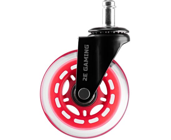 Ролик для крісла 2E Gaming Speed Red 5 шт. (2E-GWH-001-RD)