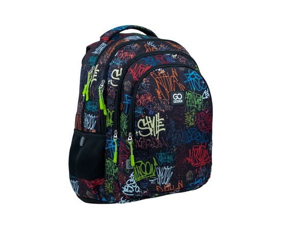 Рюкзак школьный GoPack Teens 162L-6 Graffiti (GO22-162L-6), изображение 2 Рюкзак школьный GoPack Teens 162L-6 Graffiti (GO22-162L-6), изображение 2