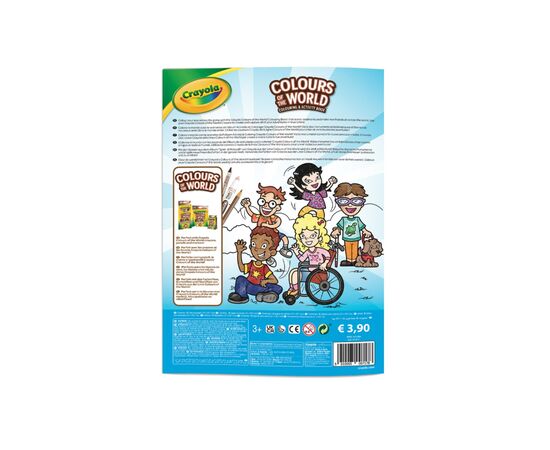 Набор для творчества Crayola Colours of the World Раскраска, 48 страниц (25-0717), изображение 3 Набор для творчества Crayola Colours of the World Раскраска, 48 страниц (25-0717), изображение 3
