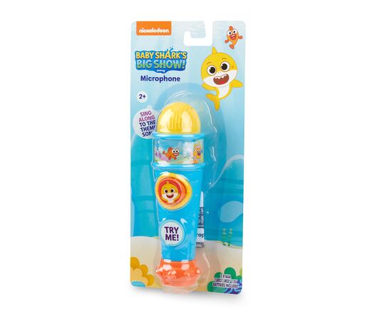 Развивающая игрушка Baby Shark серии Big show - Музыкальный микрофон (61207), изображение 7 Развивающая игрушка Baby Shark серии Big show - Музыкальный микрофон (61207), изображение 7