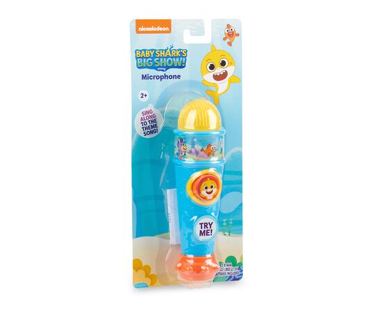 Развивающая игрушка Baby Shark серии Big show - Музыкальный микрофон (61207), изображение 9 Развивающая игрушка Baby Shark серии Big show - Музыкальный микрофон (61207), изображение 9