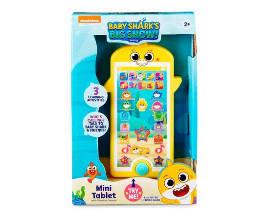 Развивающая игрушка Baby Shark серии Big show - Минипланшет (61445), изображение 7 Развивающая игрушка Baby Shark серии Big show - Минипланшет (61445), изображение 7