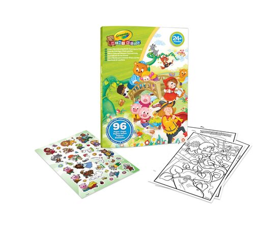 Набор для творчества Crayola Mini Kids Раскраска Любимые сказки, 96 страниц (25-1080), изображение 2 Набор для творчества Crayola Mini Kids Раскраска Любимые сказки, 96 страниц (25-1080), изображение 2
