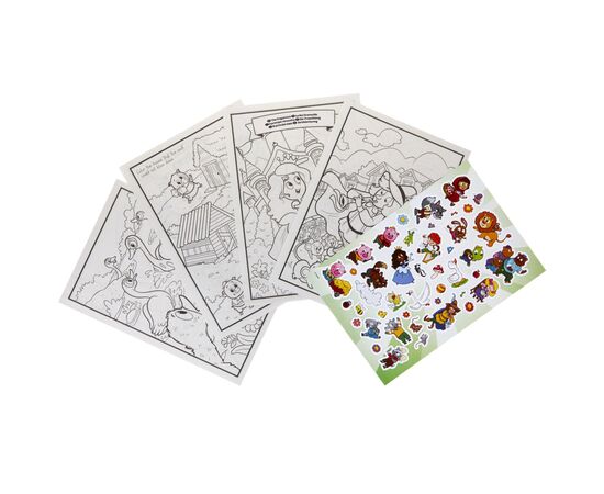 Набор для творчества Crayola Mini Kids Раскраска Любимые сказки, 96 страниц (25-1080), изображение 3 Набор для творчества Crayola Mini Kids Раскраска Любимые сказки, 96 страниц (25-1080), изображение 3