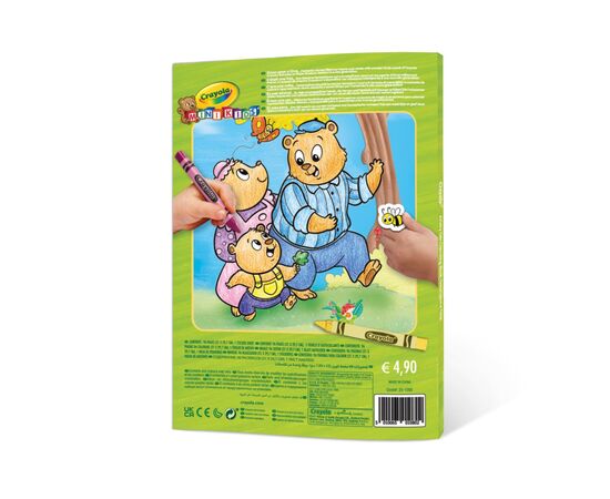 Набор для творчества Crayola Mini Kids Раскраска Любимые сказки, 96 страниц (25-1080), изображение 6 Набор для творчества Crayola Mini Kids Раскраска Любимые сказки, 96 страниц (25-1080), изображение 6