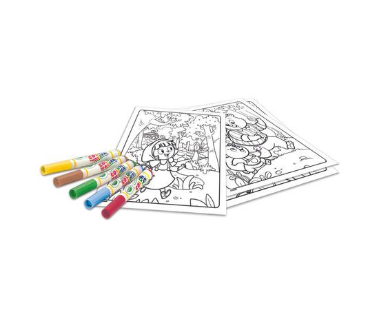 Набор для творчества Crayola Раскраска Color Wonder Любимые сказки 18 страниц (75-2816), изображение 3 Набор для творчества Crayola Раскраска Color Wonder Любимые сказки 18 страниц (75-2816), изображение 3