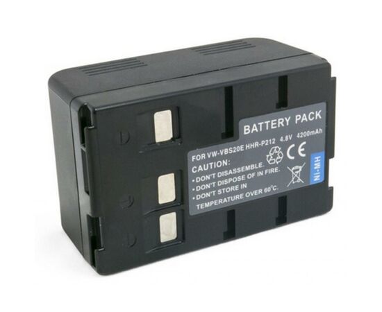 Аккумулятор к фото/видео Extradigital Panasonic VW-VBS20E, Ni-MH, 4200 mAh (DV00DV1156)