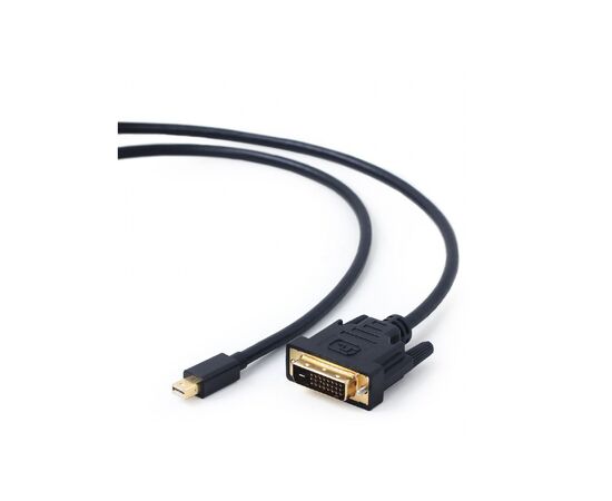 Кабель мультимедийный miniDisplayPort to DVI 1.8m Cablexpert (CC-mDPM-DVIM-6), изображение 2 Кабель мультимедийный miniDisplayPort to DVI 1.8m Cablexpert (CC-mDPM-DVIM-6), изображение 2