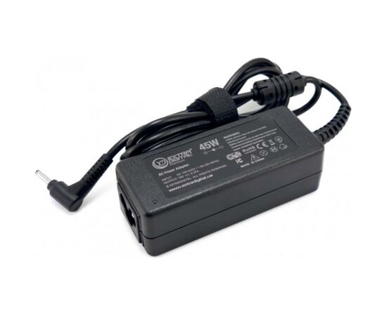 Блок живлення до ноутбуку Extradigital Acer 19V, 2.37A, 45W (3.0x1.1) (PSA3875), зображення 2 Блок живлення до ноутбуку Extradigital Acer 19V, 2.37A, 45W (3.0x1.1) (PSA3875), зображення 2