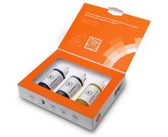 Охлаждающая жидкость Ekwb EK-CryoFuel Dye Pack (3830046994363), изображение 2 Охлаждающая жидкость Ekwb EK-CryoFuel Dye Pack (3830046994363), изображение 2