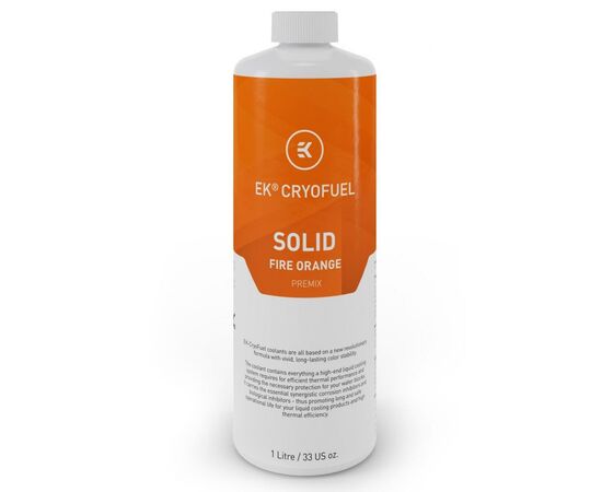 Охолоджуюча рідина Ekwb EK-CryoFuel Solid Fire Orange (Premix 1000mL) (3831109880326)