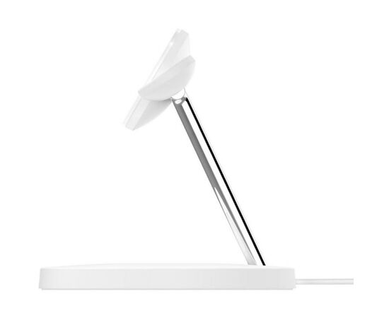 Зарядное устройство Belkin MagSafe 3in1 Wireless Charger, white (WIZ009VFWH), изображение 6 Зарядное устройство Belkin MagSafe 3in1 Wireless Charger, white (WIZ009VFWH), изображение 6