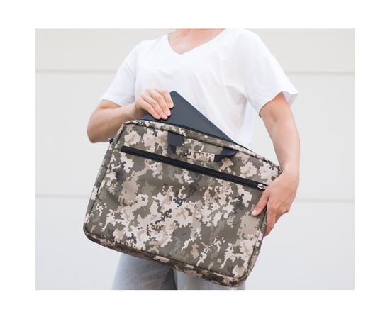 Сумка для ноутбука Vinga 16" NB110X pixel (NB110XPX), изображение 7 Сумка для ноутбука Vinga 16" NB110X pixel (NB110XPX), изображение 7