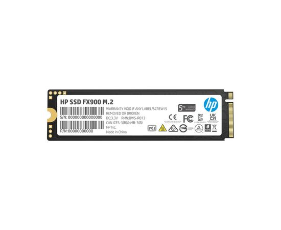 Накопитель SSD M.2 2280 512GB FX900 Pro HP (4A3T9AA)