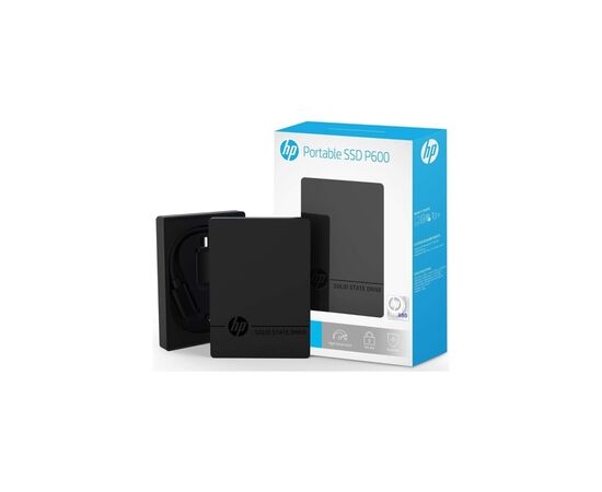 Накопитель SSD USB-C 500GB P600 HP (3XJ07AA), изображение 5