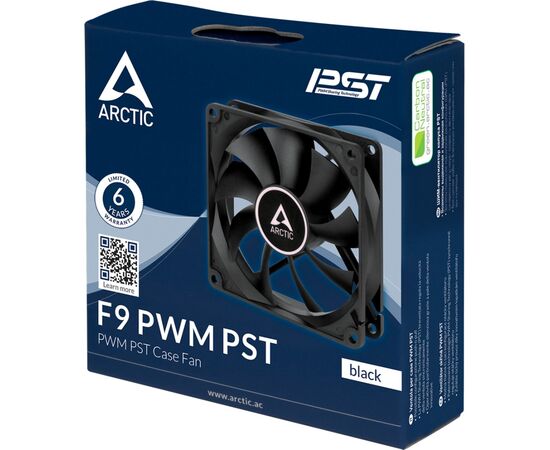 Кулер для корпуса Arctic F9 PWM PST (ACFAN00214A), изображение 4 Кулер для корпуса Arctic F9 PWM PST (ACFAN00214A), изображение 4