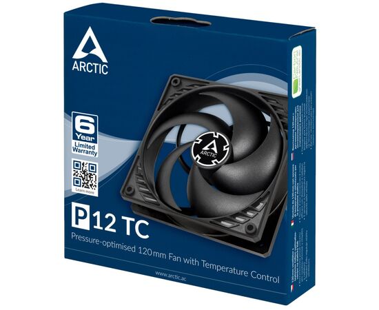 Кулер для корпуса Arctic P12 TC (ACFAN00176A), изображение 5 Кулер для корпуса Arctic P12 TC (ACFAN00176A), изображение 5