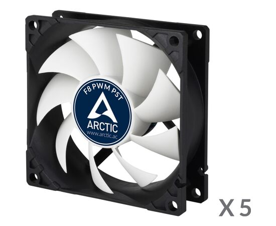 Кулер для корпуса Arctic F8 PWM PST (ACFAN00064A), изображение 2