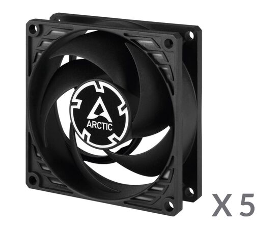 Кулер для корпуса Arctic P8 PWM PST (ACFAN00154A), изображение 2 Кулер для корпуса Arctic P8 PWM PST (ACFAN00154A), изображение 2