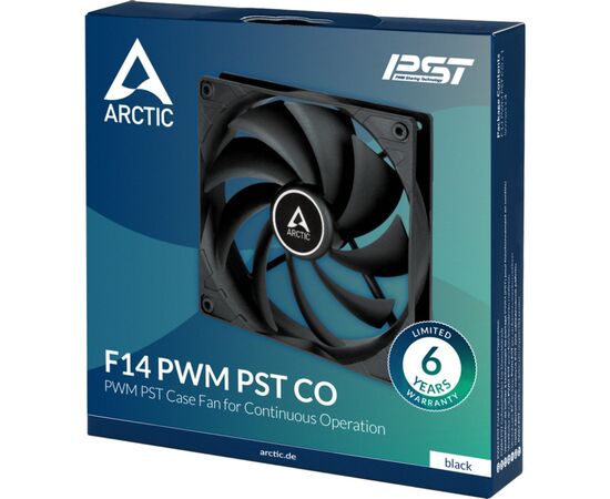 Кулер для корпуса Arctic F14 PWM PST CO (ACFAN00220A), изображение 4 Кулер для корпуса Arctic F14 PWM PST CO (ACFAN00220A), изображение 4