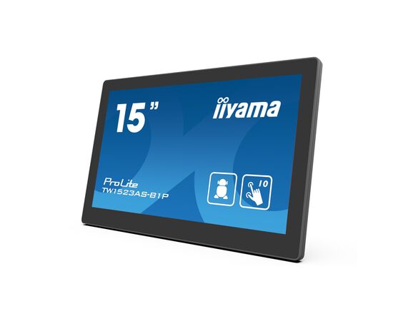Монітор iiyama TW1523AS-B1P, зображення 3 Монітор iiyama TW1523AS-B1P, зображення 3