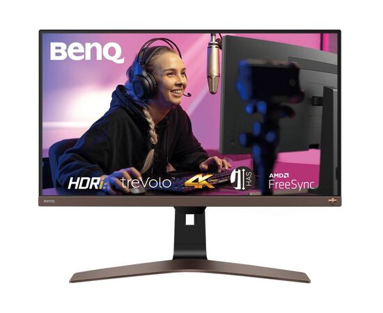 Монитор BenQ EW2880U Brown-Black (9H.LKSLB.QBE)
