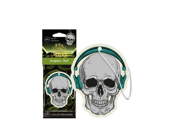 Ароматизатор для автомобиля Aroma Car Dia De Los Muertos - Headphone Skull (832775)