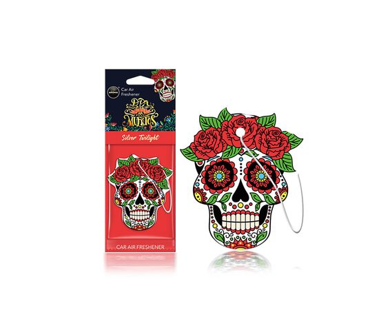 Ароматизатор для автомобиля Aroma Car Dia De Los Muertos - Silver Twilight (831181)