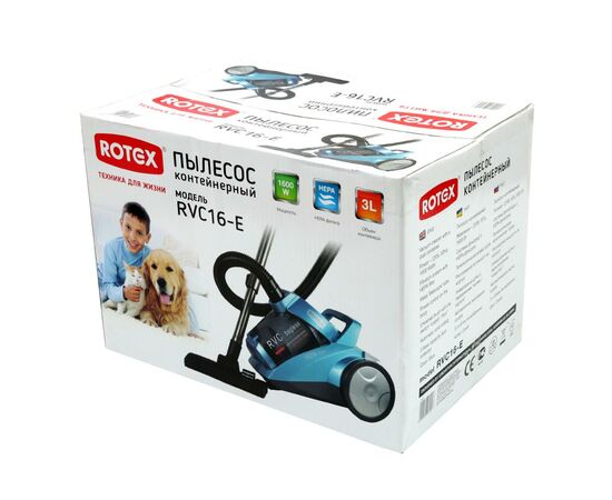 Пылесос Rotex RVC16-E, изображение 6 Пылесос Rotex RVC16-E, изображение 6