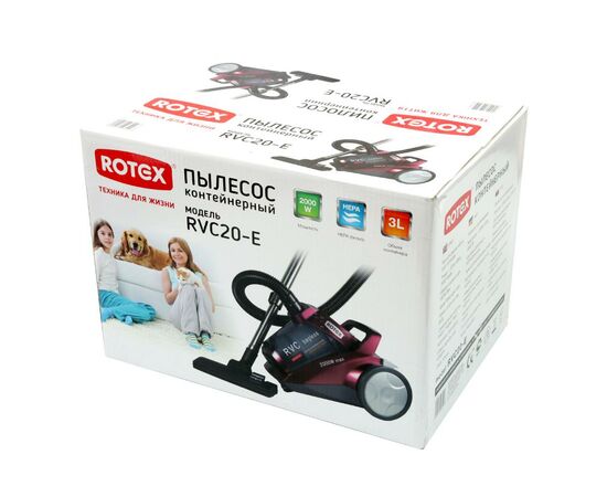 Пылесос Rotex RVC20-E, изображение 5 Пылесос Rotex RVC20-E, изображение 5