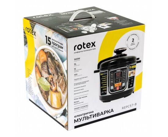 Мультиварка Rotex REPC57-B, изображение 7 Мультиварка Rotex REPC57-B, изображение 7