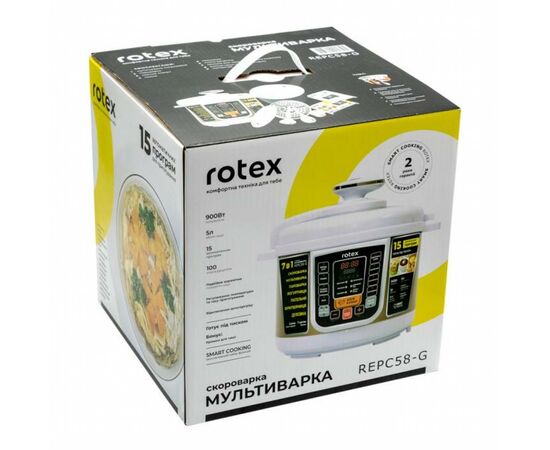 Мультиварка Rotex REPC58-G, изображение 6 Мультиварка Rotex REPC58-G, изображение 6