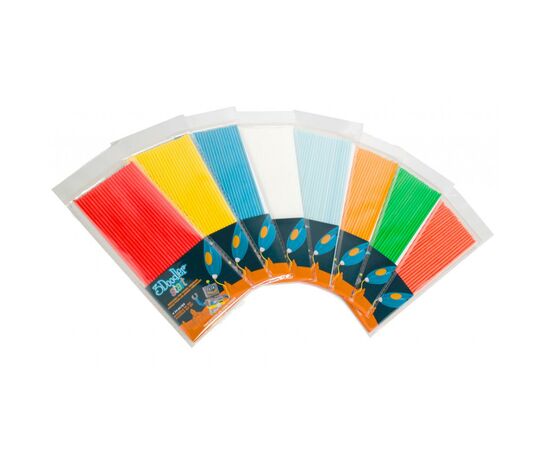 Стержень для 3D-ручки 3Doodler Start желтые 24 шт (3DS-ECO04-YELLOW-24), изображение 3 Стержень для 3D-ручки 3Doodler Start желтые 24 шт (3DS-ECO04-YELLOW-24), изображение 3