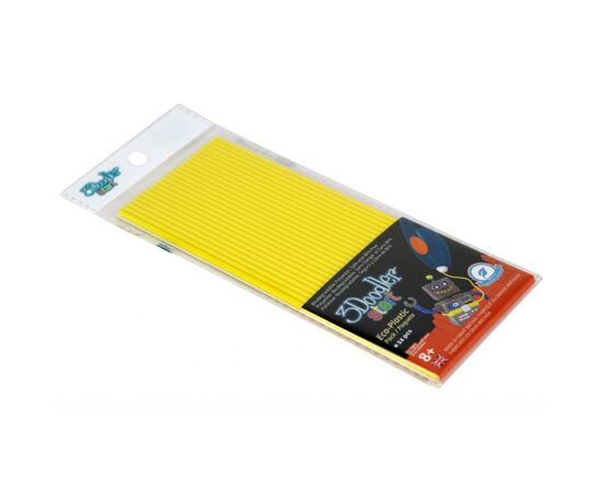 Стрижень для 3D-ручки 3Doodler Start желтые 24 шт (3DS-ECO04-YELLOW-24)