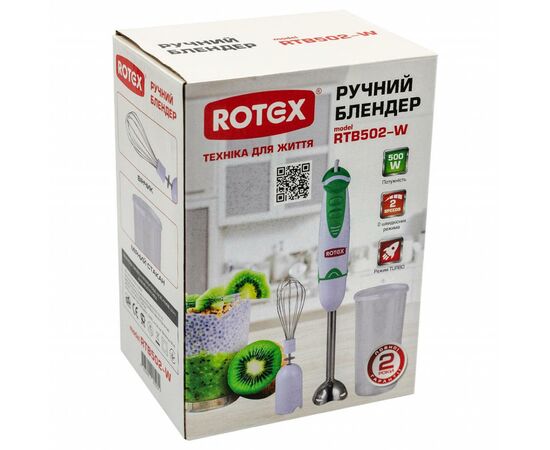 Блендер Rotex RTB502-W, изображение 4 Блендер Rotex RTB502-W, изображение 4