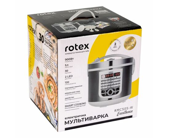 Мультиварка Rotex RMC505-W Excellence, изображение 7 Мультиварка Rotex RMC505-W Excellence, изображение 7