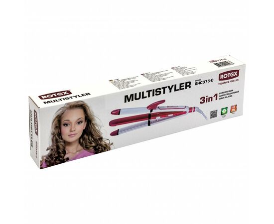 Стайлер Rotex RHC375-C Hair Care PRO, зображення 7 Стайлер Rotex RHC375-C Hair Care PRO, зображення 7