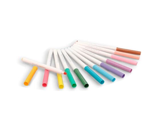 Фломастеры Crayola Supertips (washable) пастельные цвета, 12 шт (58-7515), изображение 3 Фломастеры Crayola Supertips (washable) пастельные цвета, 12 шт (58-7515), изображение 3