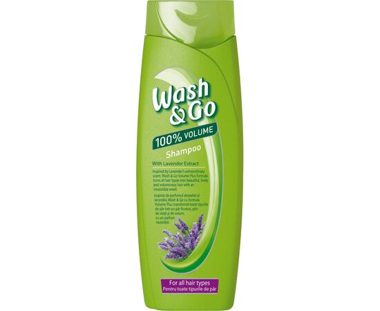 Шампунь Wash&Go з екстрактом лаванди для всіх типів волосся 400 мл (8008970042244)