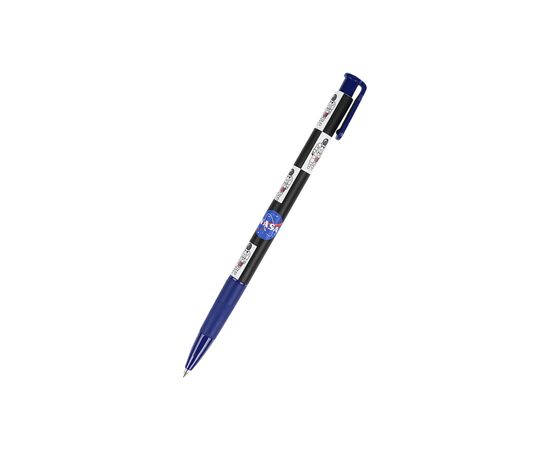 Ручка шариковая Kite автоматическая NASA, синяя (NS21-363)