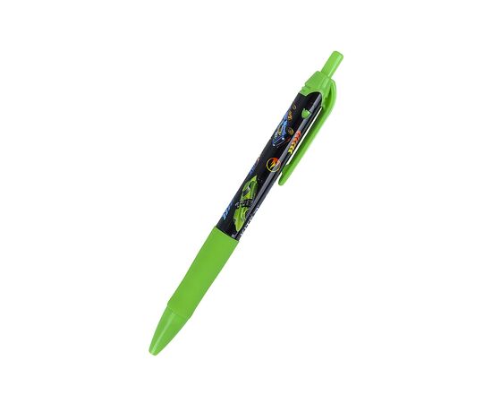 Ручка шариковая Kite автоматическая Hot Wheels, синяя (HW21-039)
