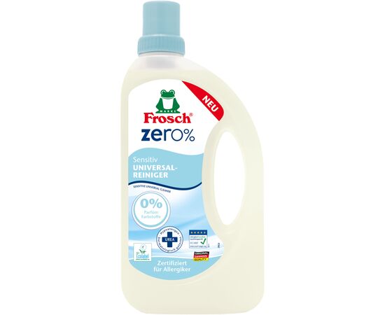 Рідина для чищення ванн Frosch Zero Sensitiv 750 мл (4009175947710)