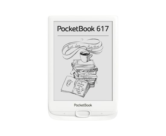 Електронна книга Pocketbook 617 White (PB617-D-CIS)