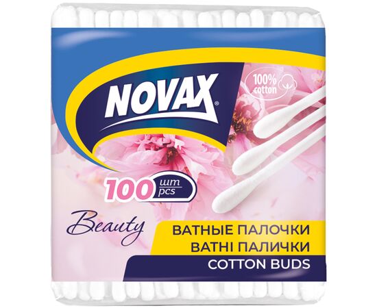 Ватные палочки Novax 100 шт. (4751023298832)